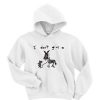 I don't give a rat donkey hoodie RJ22