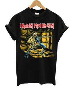 Iron Maiden Piece of Mind t shirt RJ22