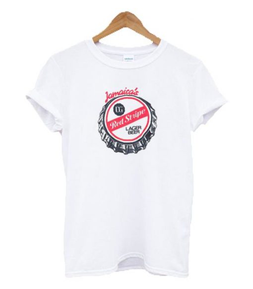 Jamaica’s Red Stripe Lager Beer t shirt RJ22