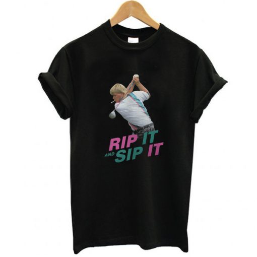 John Daly Rip It And Sip It t shirt RJ22