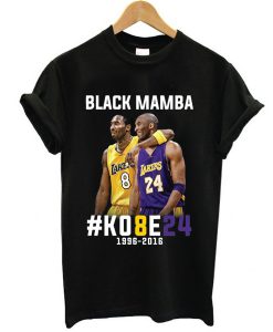 Kobe Bryant Black Mamba t shirt RJ22