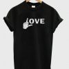 L Shaped Love Graphic t shirt RJ22
