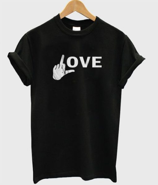 L Shaped Love Graphic t shirt RJ22