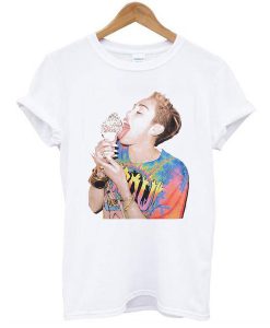 Miley Cyrus ice cream t shirt RJ22