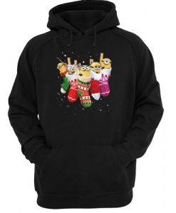 Minions Christmas hoodie RJ22