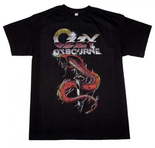 OZZY Osbourne Vintage Snake t shirt RJ22