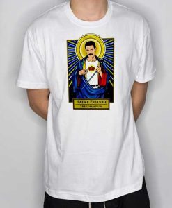 Pray to Saint Freddie the Champion t shirt RJ22