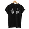 Skeleton Rock Hand t shirt RJ22