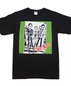 THE CLASH First Album Logo t shirt RJ22