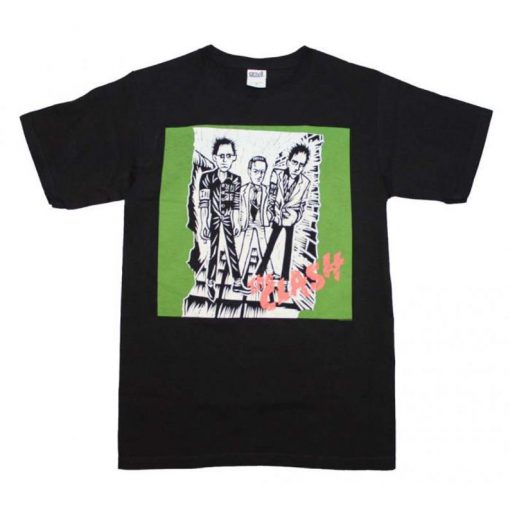 THE CLASH First Album Logo t shirt RJ22