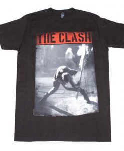 THE CLASH Smashing Guitar t shirt RJ22