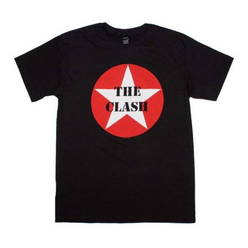 THE CLASH Star Logo t shirt RJ22