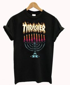 Thrasher Menorah t shirt RJ22