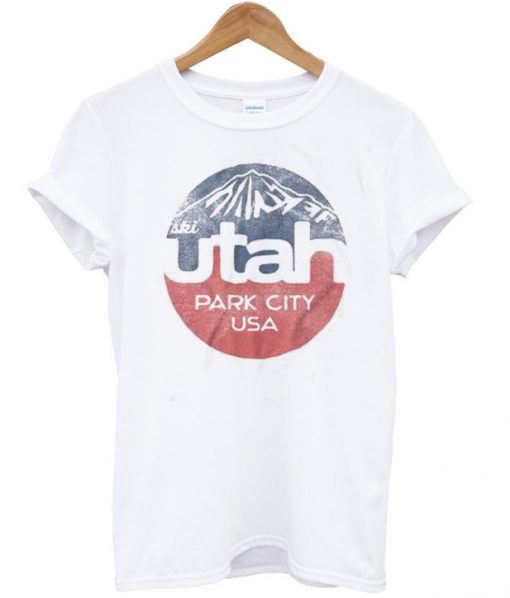 Utah Park City t shirt RJ22