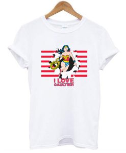 Wonder Woman I Love Gaultier t shirt RJ22