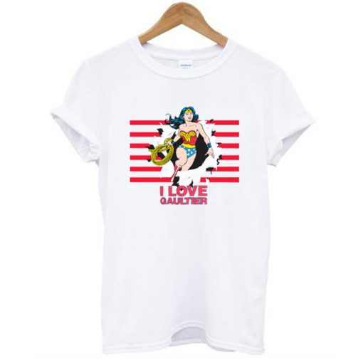 Wonder Woman I Love Gaultier t shirt RJ22