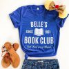 belle's book club t shirt RJ22