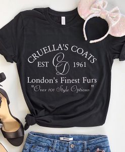 cruella's coats t shirt RJ22