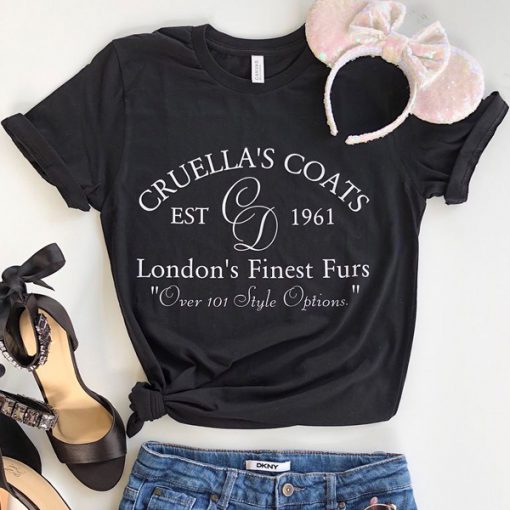 cruella's coats t shirt RJ22