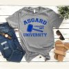 ASGARD UNIVERSITY T SHIRT - INSPIRED BY THOR LOKI AVENGERS RJ22