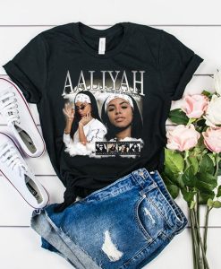 Aaliyah Homage t shirt RJ22