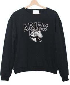 Aries sweatshirt black RJ22