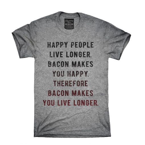 Bacon Logic t shirt RJ22