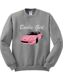 Barbie Girl Car Sweatshirt RJ22