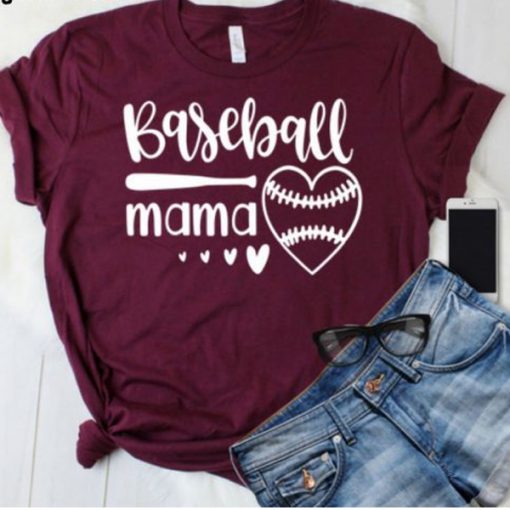 Baseball Mama t shirt RJ22