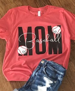 Baseball Mom t shirt RJ22