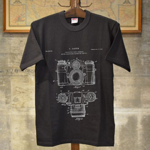 Camera Patent t shirt RJ22