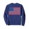 Capybara American Flag Mammal US 4th Of July Animal USA Gift Sweatshirt RJ22