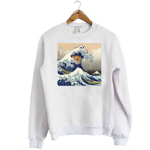 Cookie Monster Wave Sweatshirt RJ22