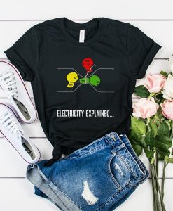 Electricity Explained t shirt RJ22