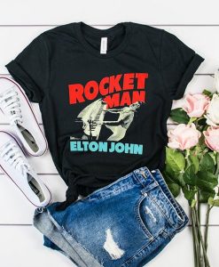 Elton John Rocket Man t shirt RJ22