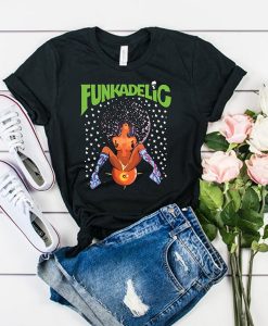 Funkadelic Afro Girl t shirt RJ22