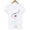 Lip Print Tee t shirt RJ22
