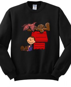 Peanut Eleven Demogorgon Stranger Things Pullover sweatshirt RJ22