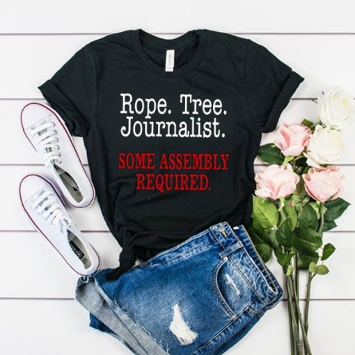 Rope Tree Journalist tshirt RJ22