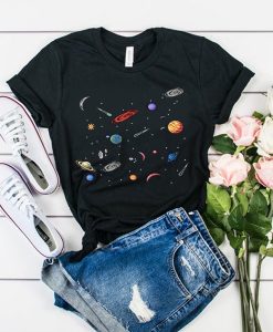 Space Planet Galaxy tshirt RJ22