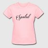 Spoiled pink t shirt RJ22