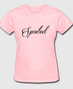 Spoiled pink t shirt RJ22