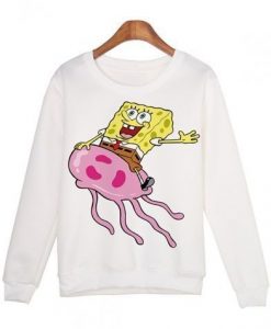 SpongeBob Cartoon Printed Sweatshirt RJ22