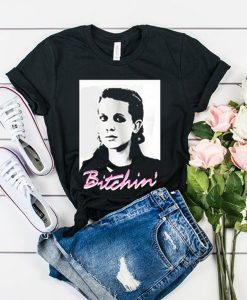 Stranger Things Eleven Bitchin t shirt RJ22