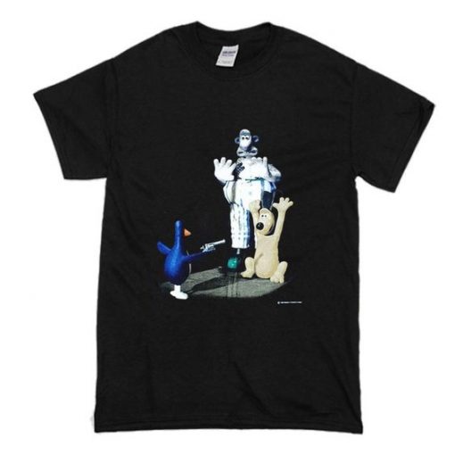 Super sick Wallace and gromit t shirt RJ22