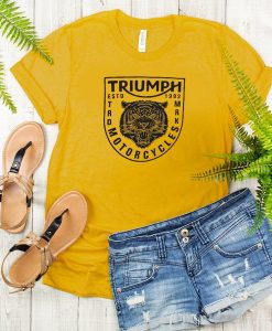 Triumph Motorcycles t shirt RJ22