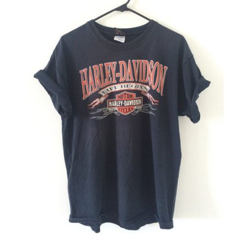 Vintage Harler Davidson t shirt RJ22