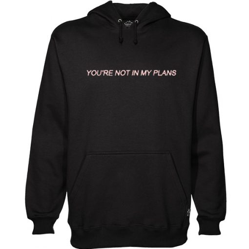 You're Not In My Plans hoodie RJ22