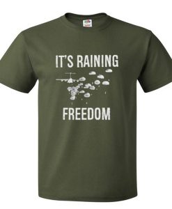 its raining freedom t shirt RJ22