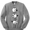 mickey mouse hand sweatshirt RJ22